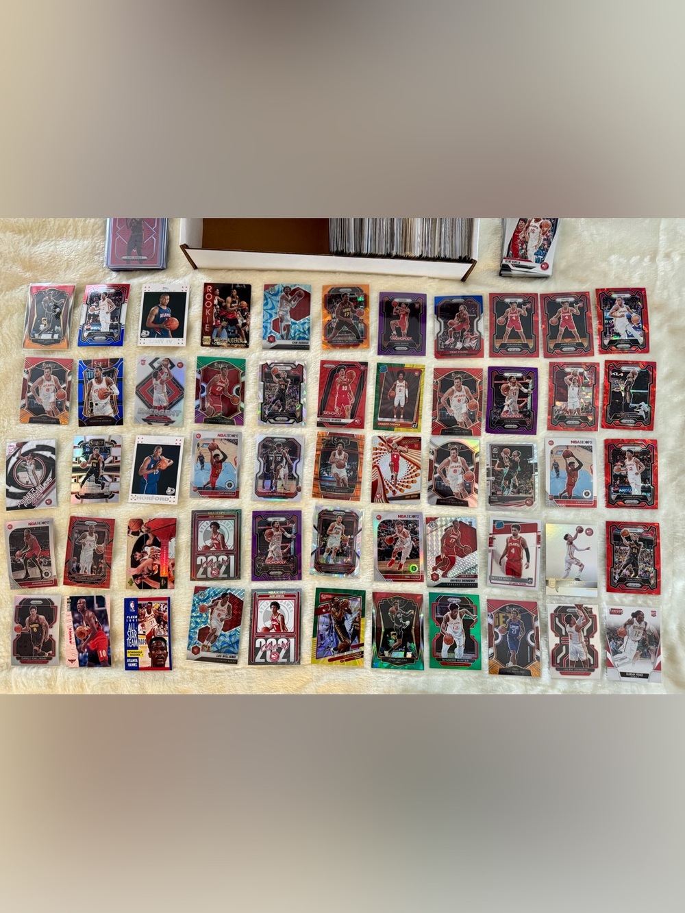 Atlanta Hawks NBA Basketball Card Collection